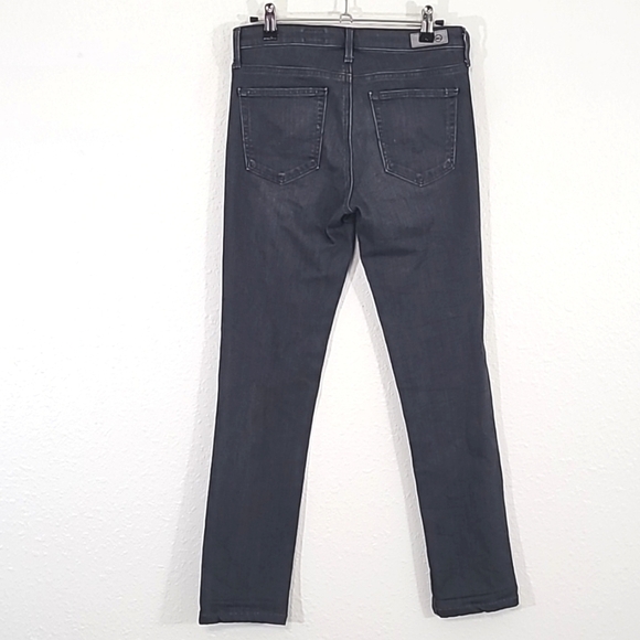 ADRIANO GOLDSCHMIED The Harper Essential Straight Gray Jeans, size 26R - Picture 6 of 9